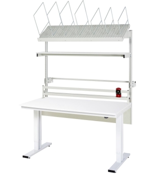 Preview: Packtisch Komplettset 03, 08-WT, B1500 x T1000, M-Platte