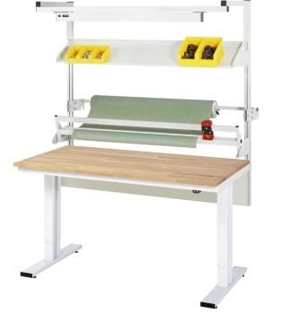 Packtisch Komplettset 02, 08-WT, B2000 x T1000, B-Platte