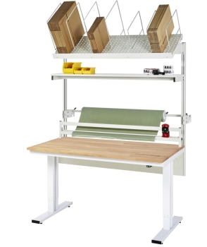 Packtisch Komplettset 03, 08-WT, B2000 x T1000, B-Platte