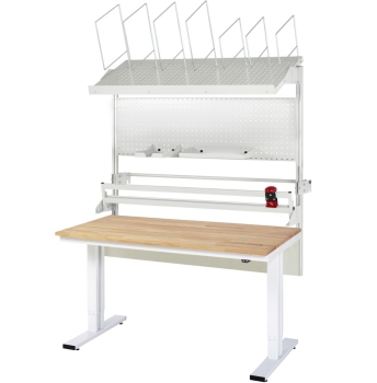 Preview: Packtisch Komplettset 05, 08-WT, B2000 x T1000, B-Platte