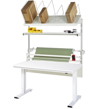 Packtisch Komplettset 03, 08-WT, B2000 x T1000, M-Platte