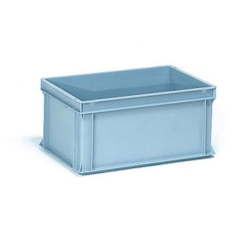 Eurokasten in Euro-Normabmessungen, Polyethylen (PE) und Polypropylen (PP)