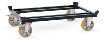Paletten-Fahrgestell 1200 kg Polyurethan