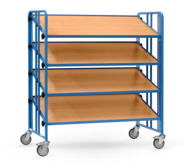 Montagewagen mit 4 neigbaren Böden