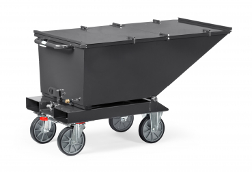 Preview: Klappbarer Deckel für Muldenkipper 7016