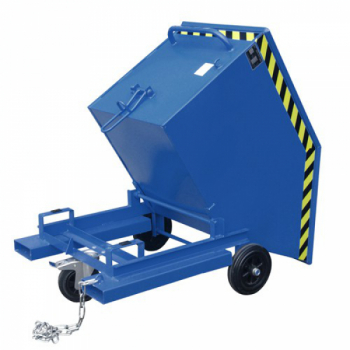 Blechkastenwagen, Stahlkonstruktion aus U-Profil, Inhalt 250-600 Ltr., Traglast 300 kg