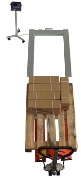 Bodenwaage U-Form Premium mit Displayanzeige