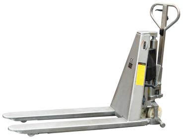 Preview: Elektrischer Scherenhubwagen Edelstahl Premium 10E, 1000kg