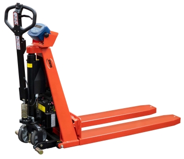 El.-Scherenhubwagen mit Waage Premium 10E