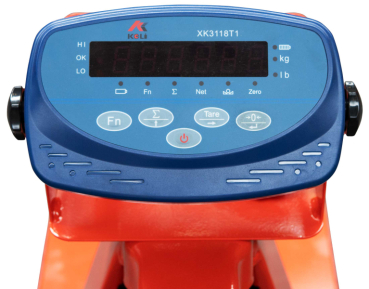 Preview: Elektrischer Scherenhubwagen mit Waage Premium 10E, 1000kg