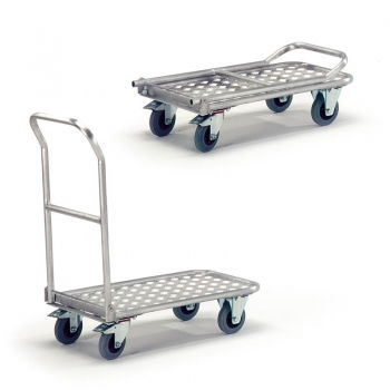 Alu-Magazinwagen mit Klappbügel