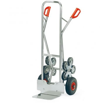 Treppenkarren Alu 200 kg, fünfarmige Rad-Sterne