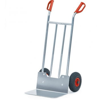 Alukarren 150 kg Tragkraft, Höhe 1150 mm, breite Schaufel