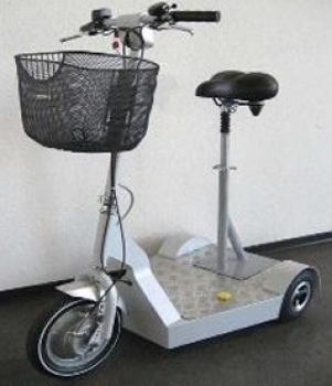 Fahrersattel, höhenverstellbar