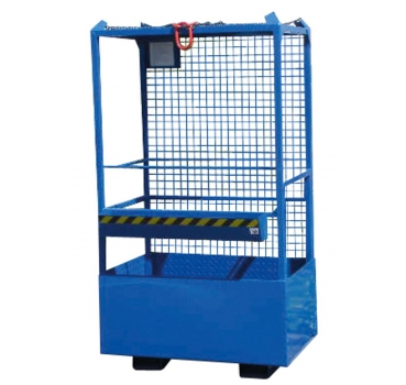 Arbeitsbühne für Stapler, 300 kg Traglast, BxTxH 1200x800x2100mm