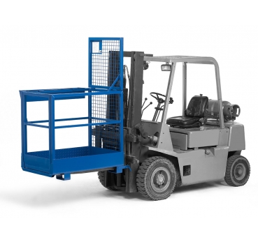 Arbeitsbühne für Stapler, 300 kg Traglast, BxTxH 800x1200x1900mm