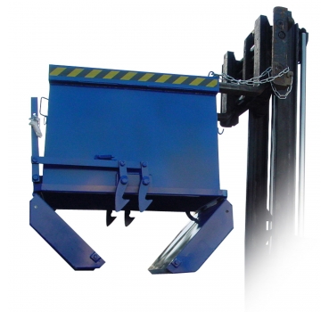 Bodenklappen-Container, 1000 kg Traglast, Inhalt 0,5cbm, BxTxH 970x1150x900mm