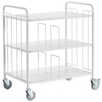Bürowagen doppelseitig mit Trenngittern