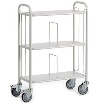 Bürowagen doppelseitig mit Trenngittern