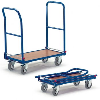 Doppelstirnwandwagen 2 Klappbügel