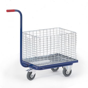 Dreiradgriffroller für Drahtkorb