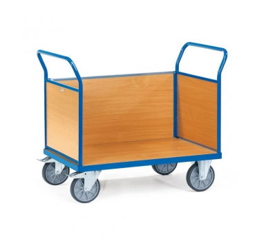 Dreiwandwagen 3 Holz-Wände, bis 600 kg Tragkraft