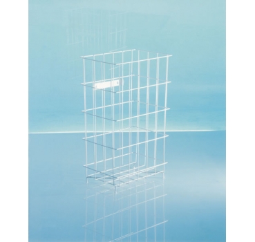 Edelstahl Papierkorb 60 Ltr.