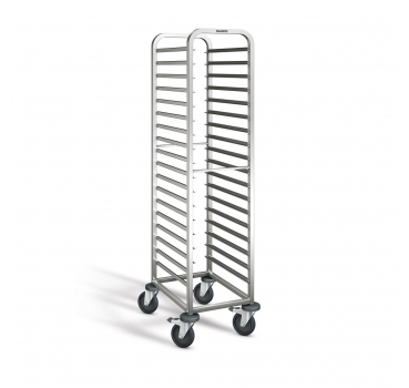 Edelstahl Regalwagen, 460x613x1645 mm, RWR 160