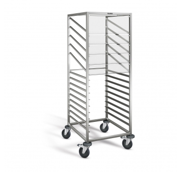 Edelstahl Regalwagen, 662x733x1645 mm, RWR SK-161
