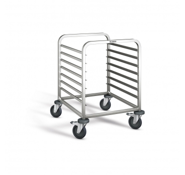 Edelstahl Regalwagen, 662x733x845 mm, RWR 751