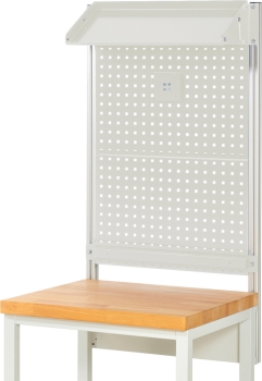 Preview: System-Aufbau - Komplettset 02, für Produktbreite 750 mm, RAL7035/RAL7035