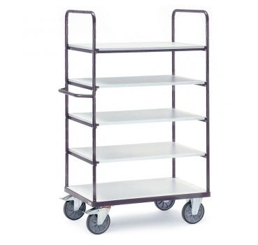 ESD-Etagenwagen mit 5 Böden, 600 kg Tragkraft