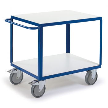 ESD-Tischwagen mit 2 Ladeflächen