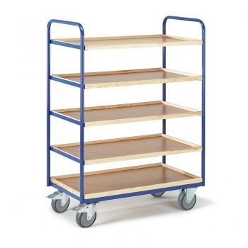 Etagenwagen 5 Kästen, Tragkraft 250 kg