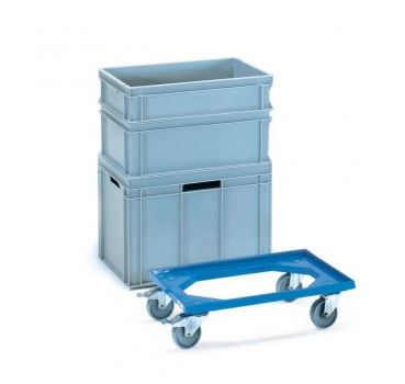 Eurokasten-Roller 250 kg, offener Rahmen