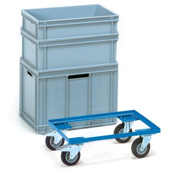 Eurokasten-Roller 250 kg, offener Rahmen
