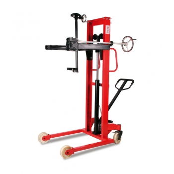 Fasskipper 350 kg Tragkraft, hydraulisch, Hubhöhe 1425 mm, LxBxH 1190x890x2020 mm