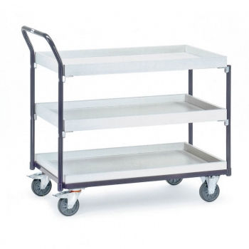 ESD-Tischwagen 300 kg, mit 3 Kästen