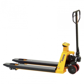 Gabelhubwagen mit Waage, 2000 kg Tragkraft