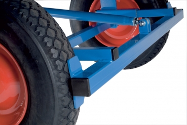 Preview: Handpritschenwagen, 4 Bordwände, 700-1250 kg, Ladefl. 2000x1000 mm