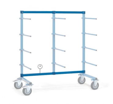 Horizontalstrebe für Tragarmwagen inkl, Befestigungsmaterial