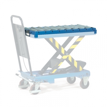 Rollenbahn 500 kg, mit Aufsteckrahmen