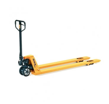 Gabelhubwagen bis 1500 kg, Lenkräder aus Vollgummi