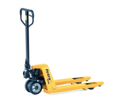 Gabelhubwagen 2500 kg, Lenkräder aus Vollgummi