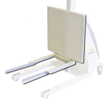 Gabelträger klappbar mit Kunststoffplatte