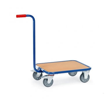 Griffroller 250 kg, Holzplattform, Ladefläche LxB 600x500 mm