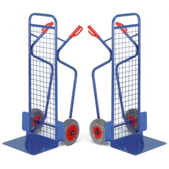 Große Gitter-Stapelkarre