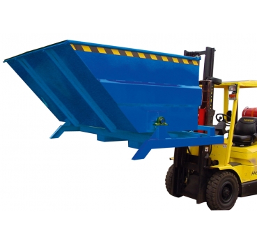 Großraum-Kippbehälter, Traglast 3t/3000 kg, Inhalt 3cbm, BxTxH 2200x2377x1045mm