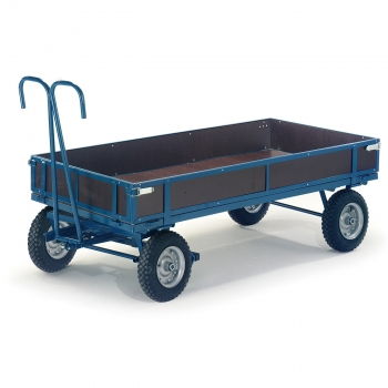 Handpritschenwagen mit Holzbordwänden (hohe Tragkraft)