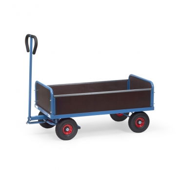 Handwagen mit 4 Wänden, 500 kg Tragkraft